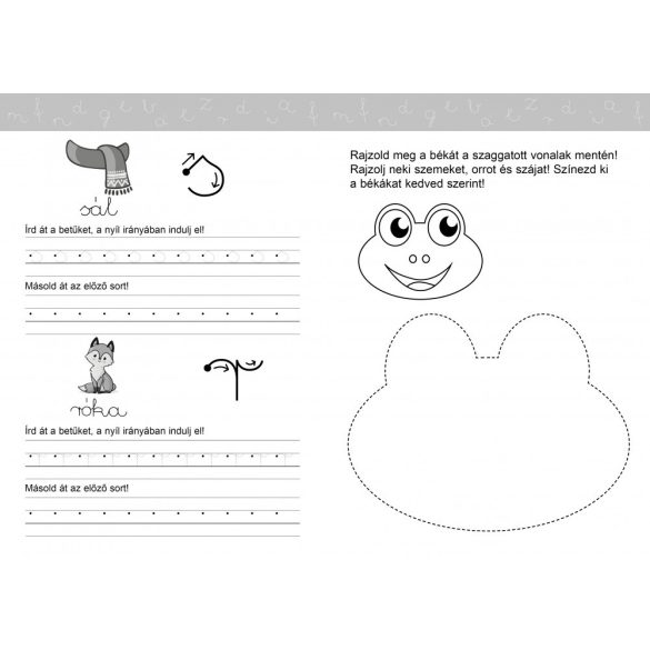Ügyesedj: Betűk írása 1.osztály