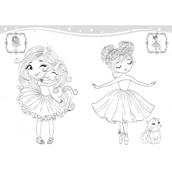 Csini csajszik kifestője