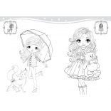 Csini csajszik kifestője