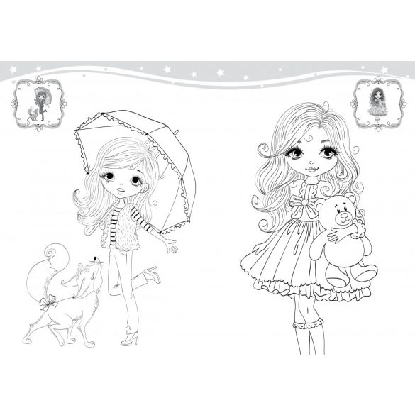 Csini csajszik kifestője