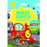 Mókás vonatok - rajzos feladványai