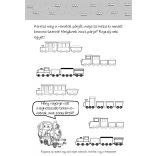 Mókás vonatok - rajzos feladványai