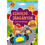 Száguldó járgányok - rajzos feladványok