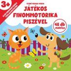 Játékos finommotorika Piszével - 48 db matrica 3+