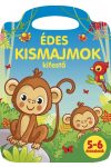 Édes kismajmok kifestő 