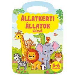 Állatkerti állatok kifestő