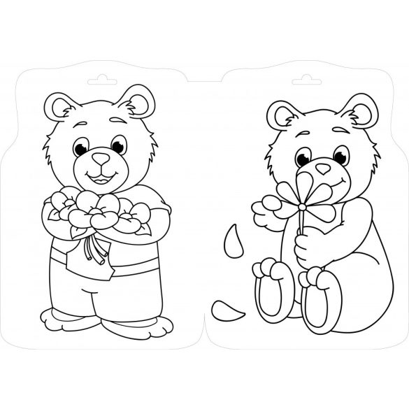 Brumi mackó kifestője 3+