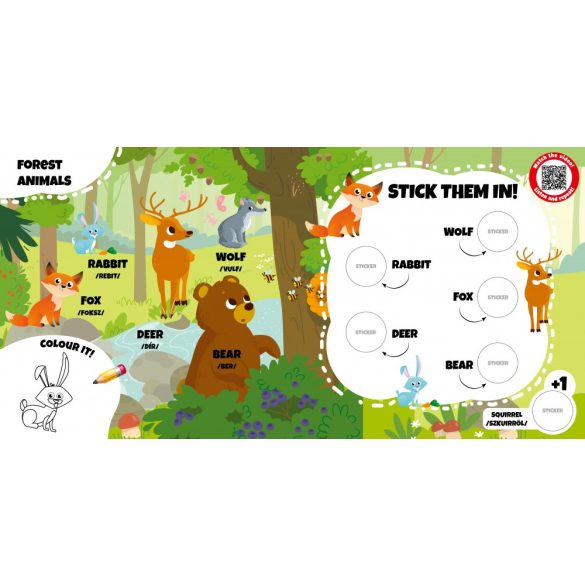 Matricás angol első tanuló füzetem - Okoskák ovija mini 