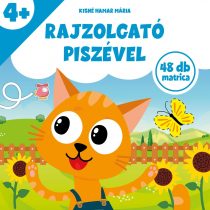 Rajzolgató Piszével - 48 db matrica 4+