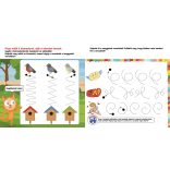 Játékos íráselőkészítő Piszével - 48 db matrica 5+