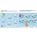 Játékos íráselőkészítő Piszével - 48 db matrica 5+
