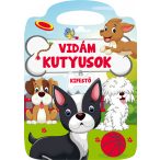 Vidám kutyusok - Kifestő