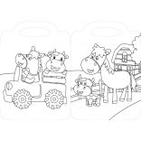 Állati farm - Kifestő
