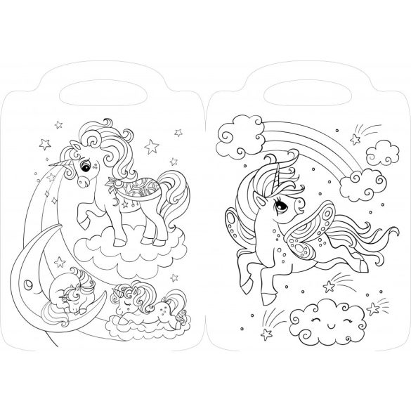 Csodás Unikornisok - Kifestő 
