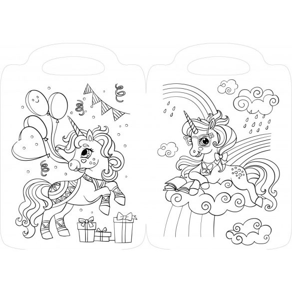 Csodás Unikornisok - Kifestő 