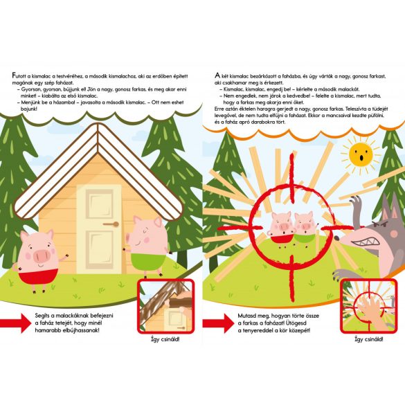 A három kismalac - Játszd végig!  2+