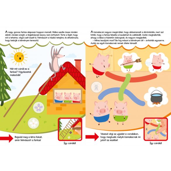 A három kismalac - Játszd végig!  2+