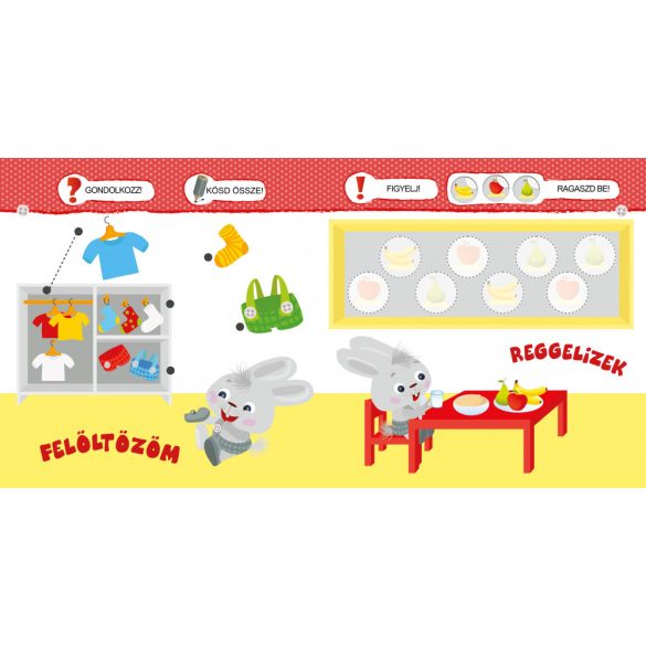 Kíváncsi kisnyuszi - Egy napom 2+