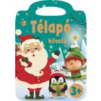 Télapó kifestő 3+