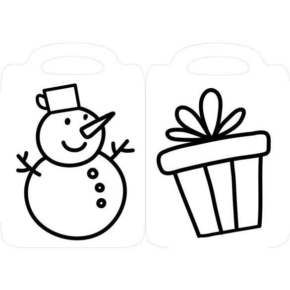 Karácsonyi kifestő