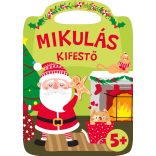 Mikulás kifestő