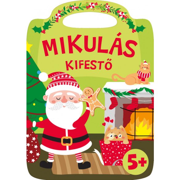 Mikulás kifestő