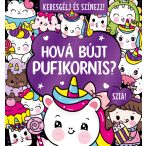 Hová bújt Pufikornis?  Keresgélj és színezz!