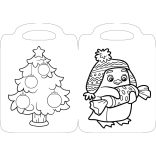 Telizsák kifestő 4+