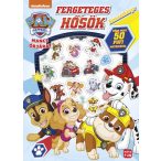   Mancs Őrjárat - Fergeteges hősök - Színezőkönyv pufi matricákkal