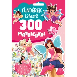 Tündérek kifestő 300 matricával