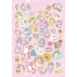 Unikornisok kifestő 300 matricával