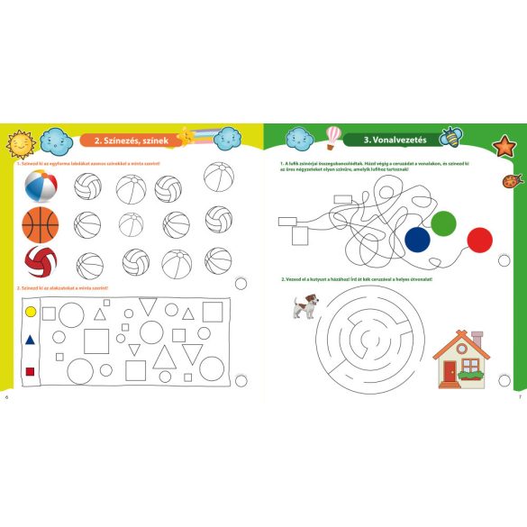 Iskolába készülök - játékos tesztfüzet ovisoknak