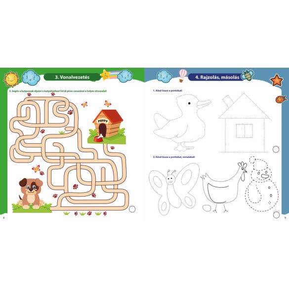 Iskolába készülök - játékos tesztfüzet ovisoknak