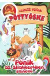 Pöttyöske: Pónik az állatkertben színező