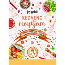 Kedvenc receptjeim - jegyzetelhető oldalakkal