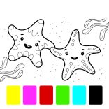 Fesd ki a tengert! 6 színű festékpalettával minden oldalon