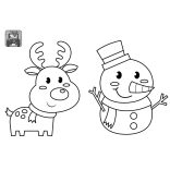 Kis téli színezőm Több mint 60 matricával