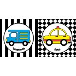 A baba első könyvecskéje : Járművek- Fürdőskönyv