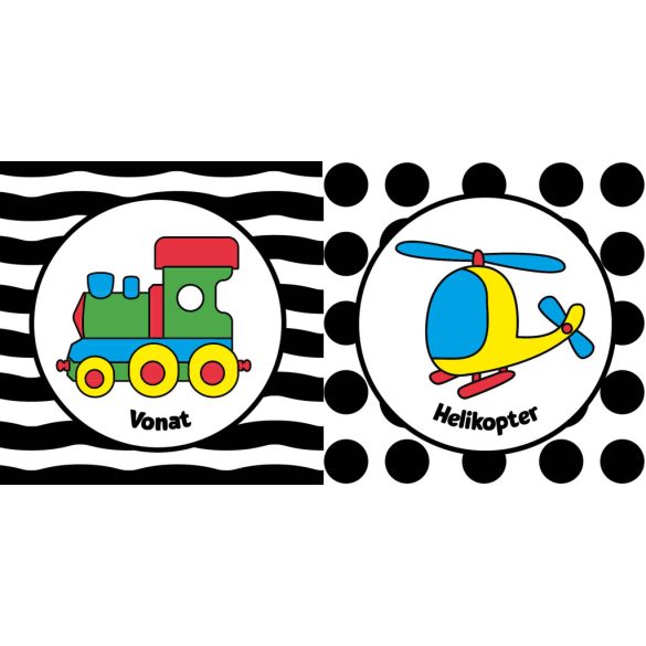 A baba első könyvecskéje : Járművek- Fürdőskönyv