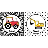 A baba első könyvecskéje : Járművek- Fürdőskönyv