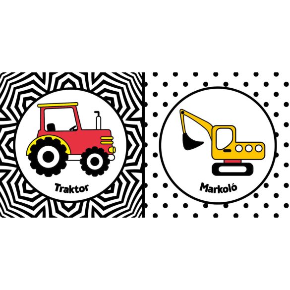 A baba első könyvecskéje : Járművek- Fürdőskönyv