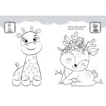 Kedves kis állatkáim - kifestő