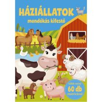 Háziállatok mondókás kifestője