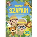 Szuper szafari- kalandos gyerekrejtvény