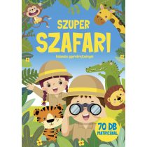 Szuper szafari- kalandos gyerekrejtvény