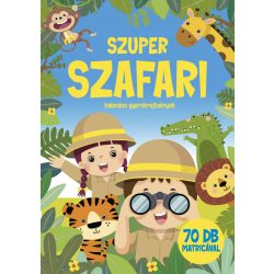 Szuper szafari- kalandos gyerekrejtvény
