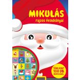 Mikulás rajzos feladványai - Több mint 100 db matricával