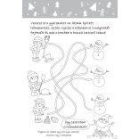 Mikulás rajzos feladványai - Több mint 100 db matricával