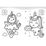 Imádom az unikornisom - kifestő gyerekeknek