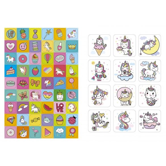 Imádom az unikornisom - kifestő gyerekeknek